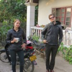 Amy et son coloc Lance nous acueillent quelques jours dans leur maison aux abords de Vientiane.